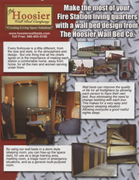 Hoosier Wall Bed Firehouse brochure